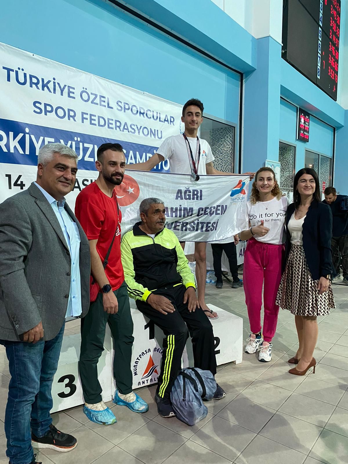 Antalya Engelli Yüzme Türkiye Şampiyonası Büyük Başarı